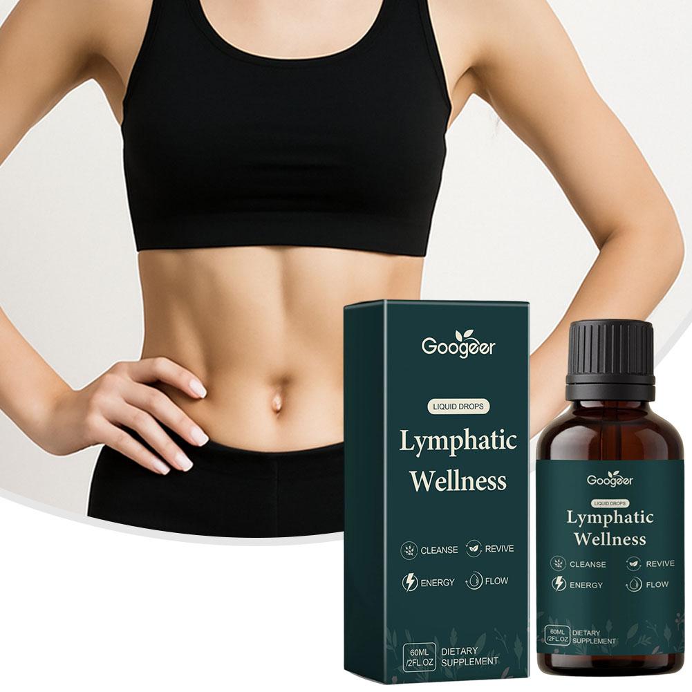 Herbal Wellness Tincture - Gotas Herbais para Suporte Linfático, Tintura
