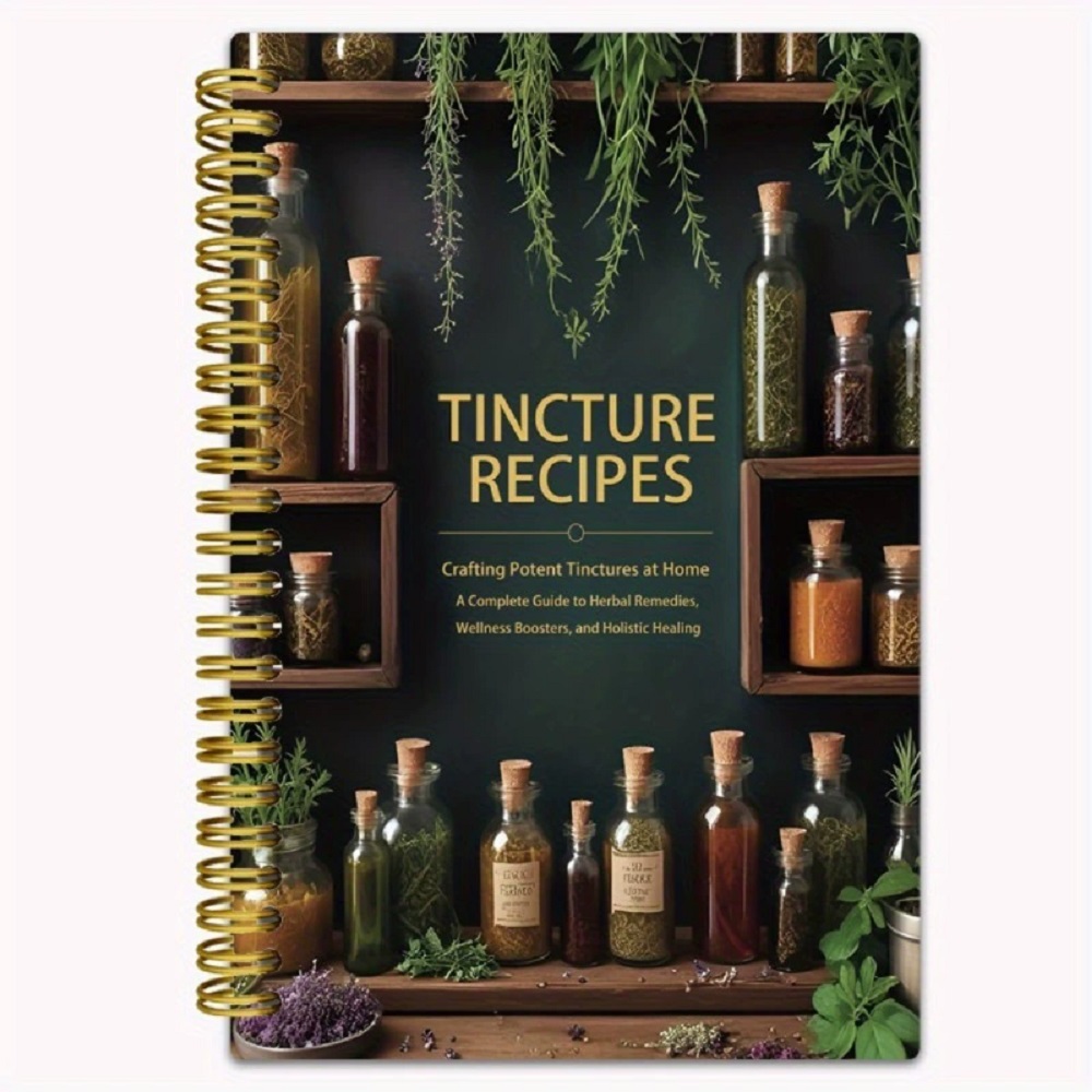 Herbal Wellness Tincture - Receitas de tintura Livro Crafting Stagens