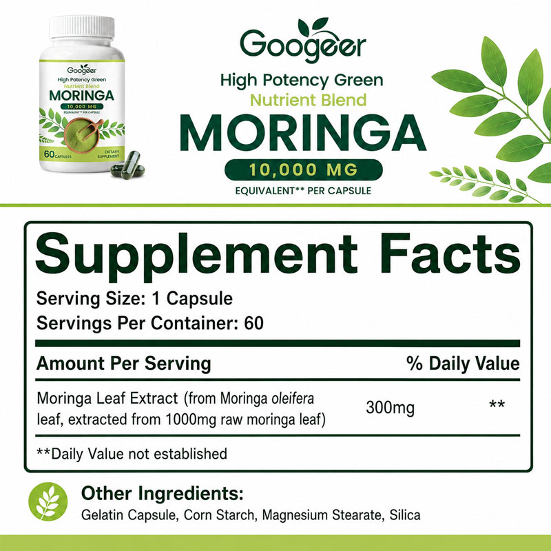 Suplemento Premium de Moringa  - Herbal Wellness Formula avaliação e preço