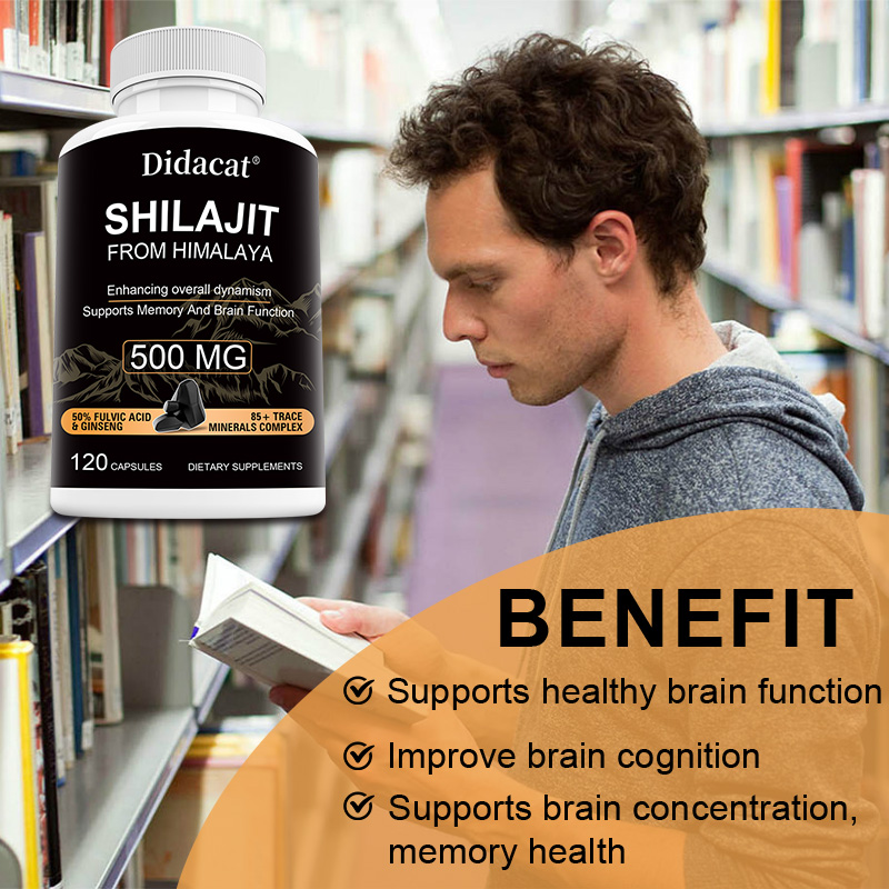 Cápsulas de Shilajit e Ginseng - Herbal Wellness Formula avaliação e preço
