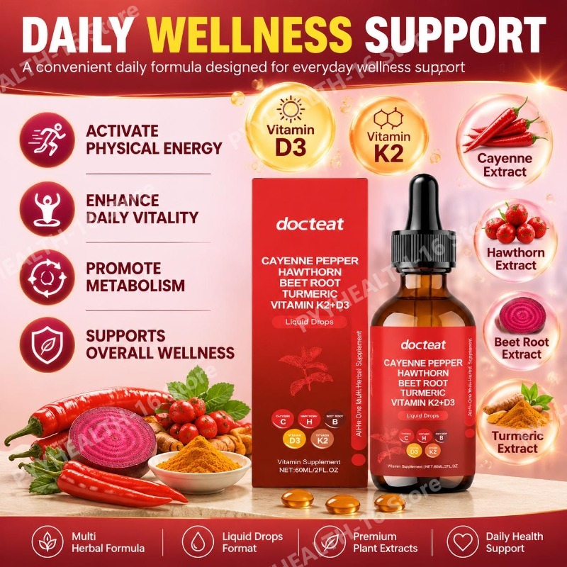 Docteat Gotas Líquidas de Vita - Herbal Wellness Formula avaliação e preço